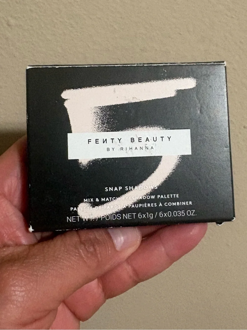 Fenty Beauty Snap Shadows Eyeshadow Palette —5 PEACH 🍑 Brand New Never Used.